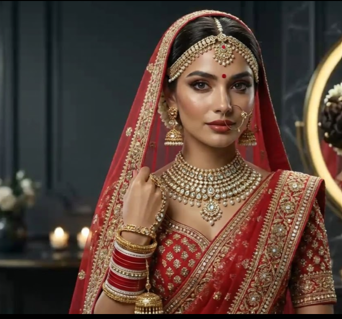 Bridal Look makeup by Saba Kounain Fatima